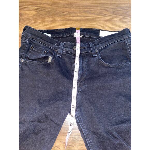 Rag & Bone Distressed Skinny Jeans Women’s Size 28 Dark Wash Stretch Denim - Picture 8 of 13